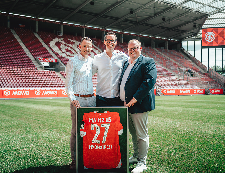 Hyghstreet wird offizieller Partner von Mainz 05